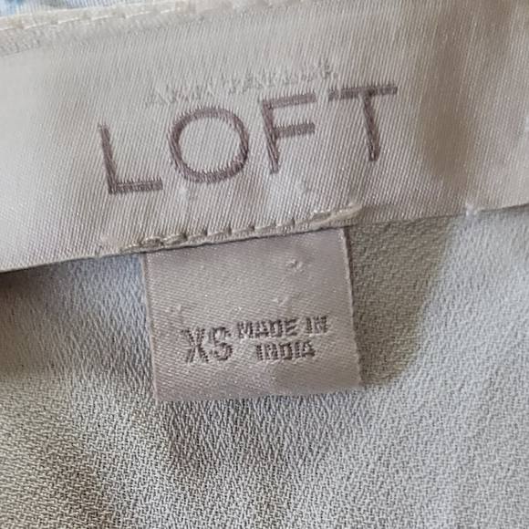 (Ann Talor) Loft blouse size XS - Picture 5 of 5